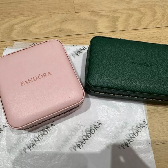 Authentic Pandora Jewelry Storage Boxes x 2 - Picture 1 of 3